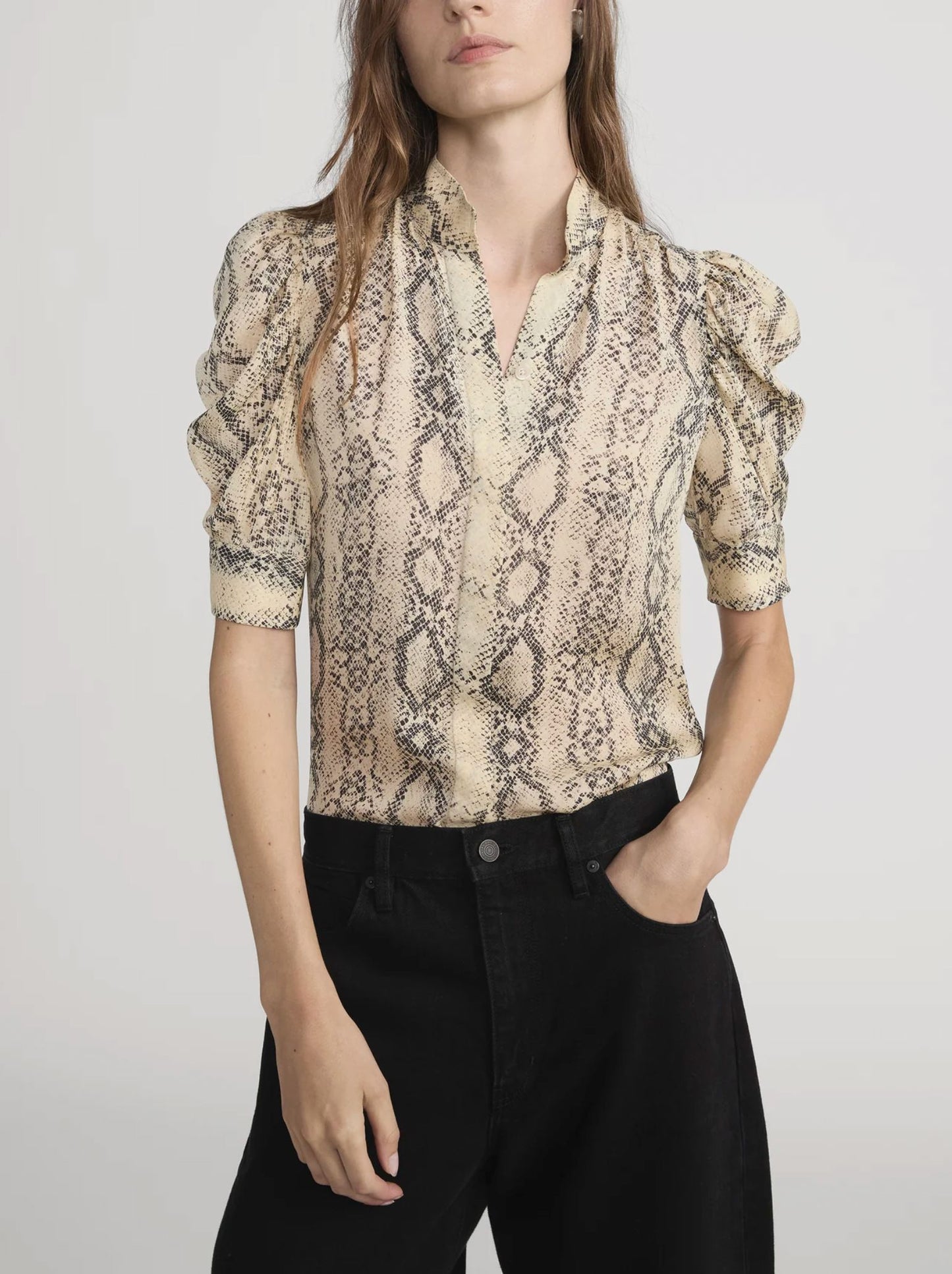 Snake Gillian Top-Tops/Blouses-Uniquities