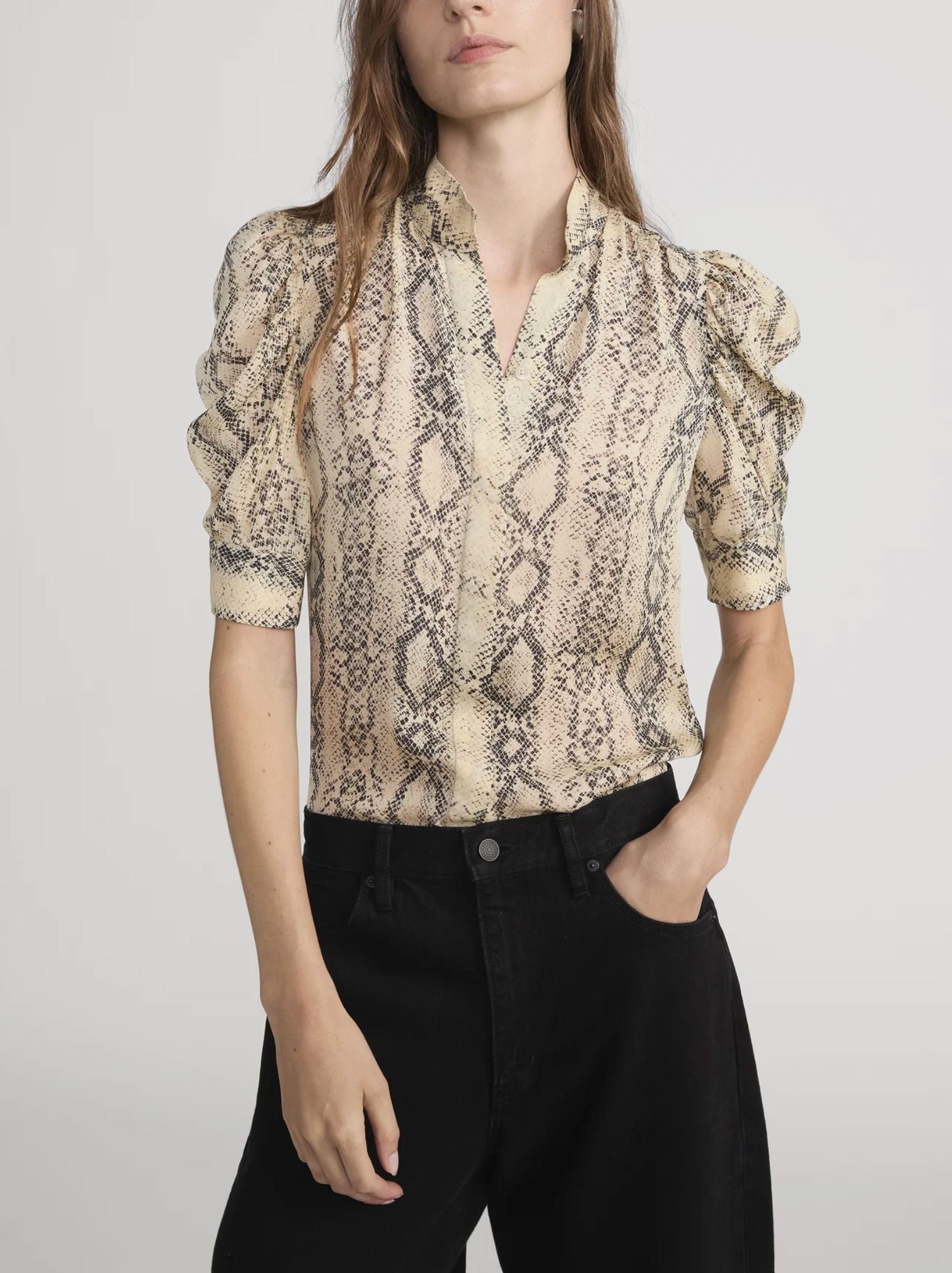 Snake Gillian Top-Tops/Blouses-Uniquities