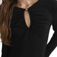 Keyhole Top-Tops/Blouses-Uniquities