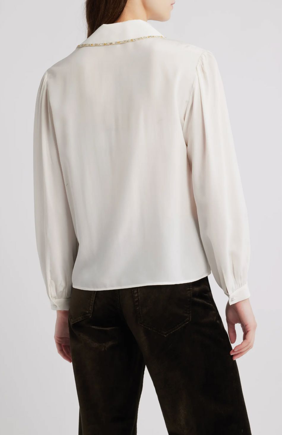 Beaded Staple Blouse-Tops/Blouses-Uniquities