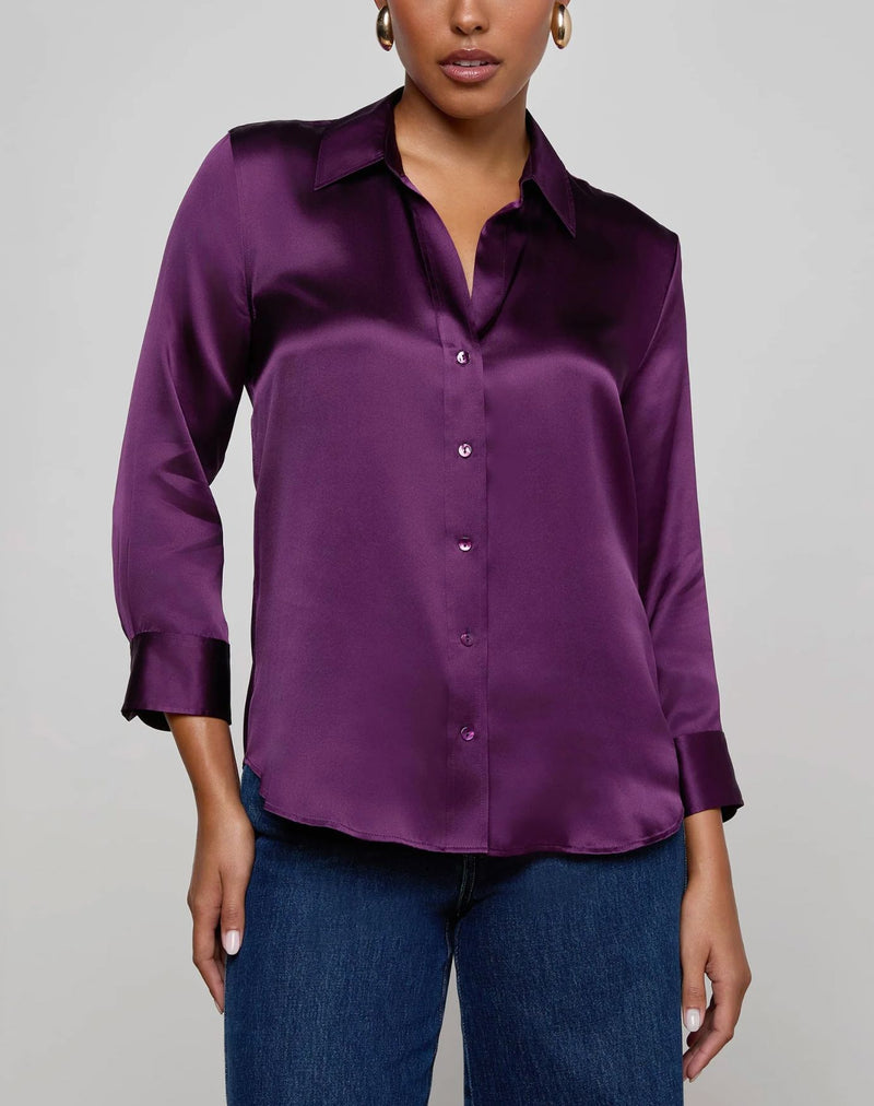 Dani 3/4 Sleeve Blouse-Tops/Blouses-Uniquities
