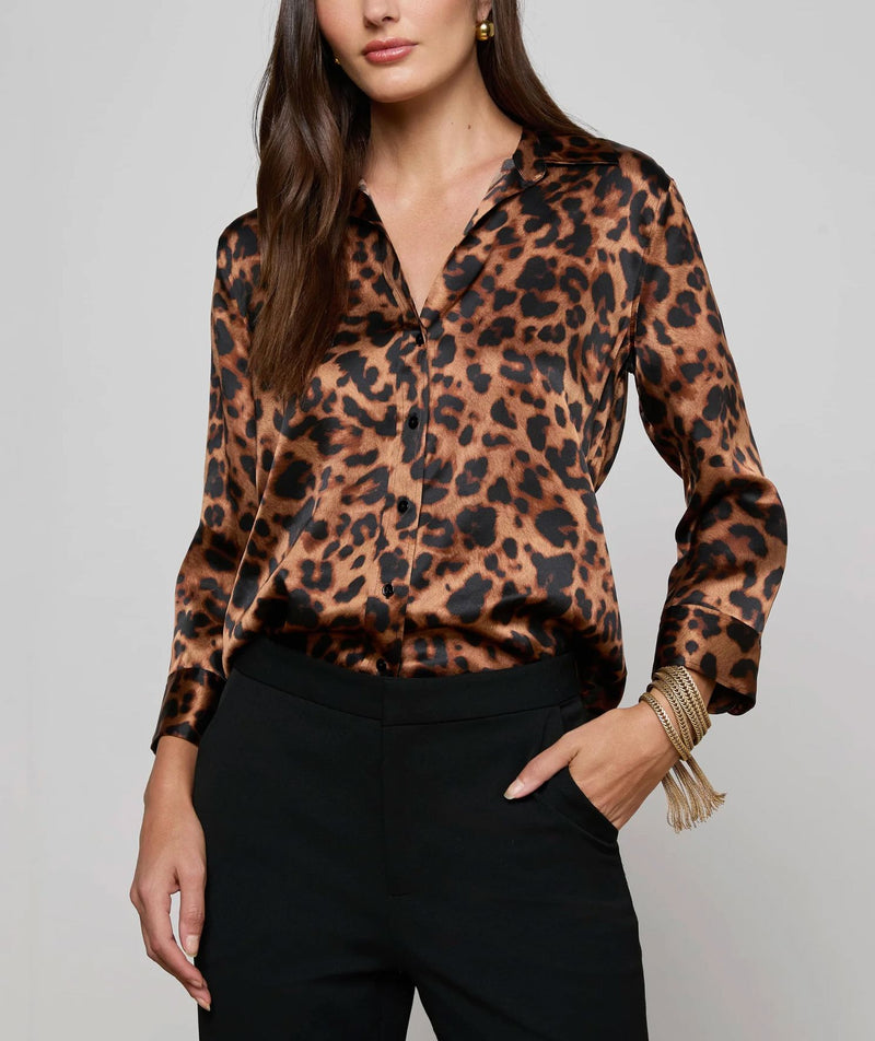 Dani 3/4 Sleeve Blouse-Tops/Blouses-Uniquities