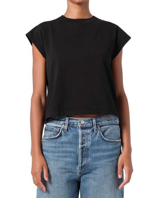 Bryce Cap Sleeve Tee-Tee Shirts-Uniquities