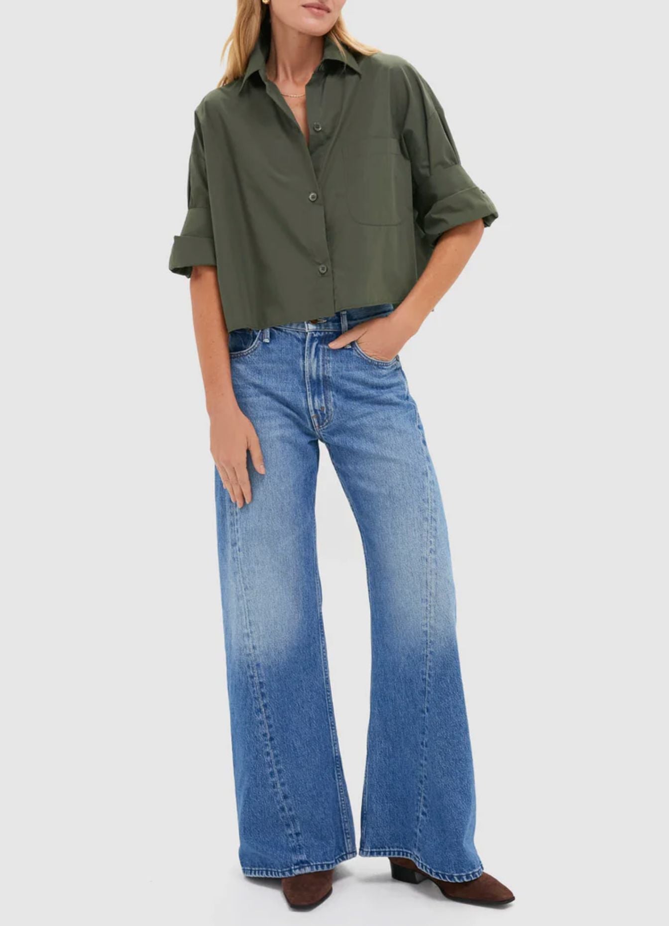 The Lemon Twist Sneak Jeans-Denim-Uniquities