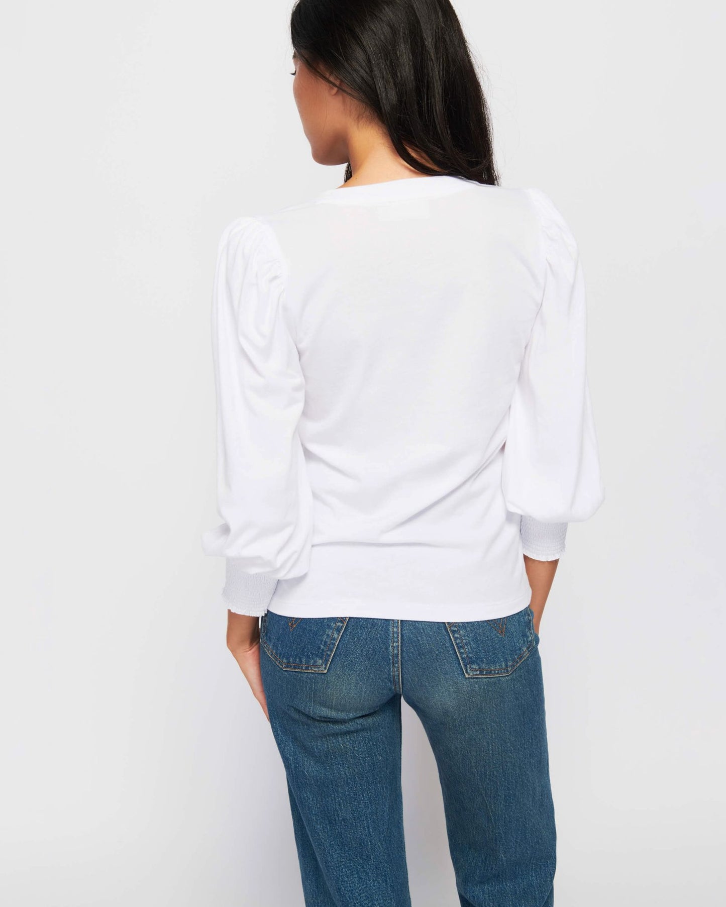 Flora Peasant Tee-Tops/Blouses-Uniquities