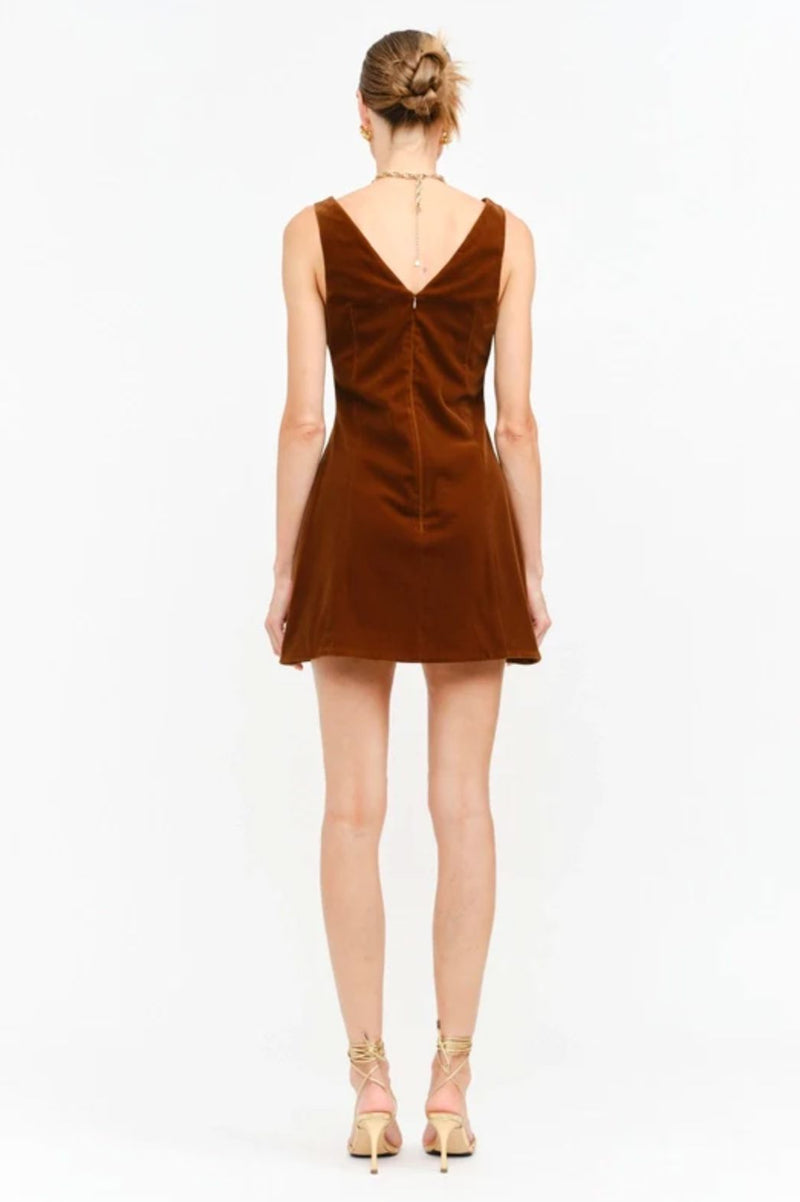 Wren Velvet Dress-Dresses-Uniquities