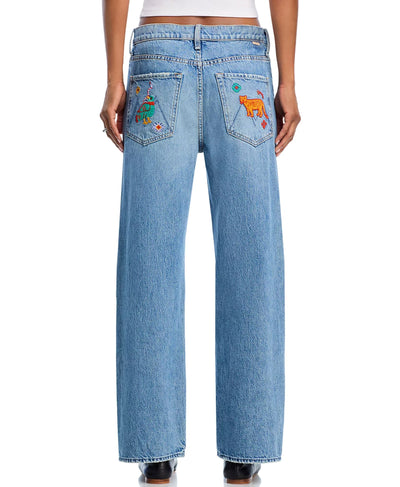 The Dodger Flood Jeans in That's All Folks-Denim-Uniquities