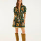 Ayla Green Mini Dress-Dresses-Uniquities