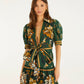 Ayla Green Mini Dress-Dresses-Uniquities