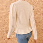 Aurelie Peplum Pullover-Sweaters-Uniquities