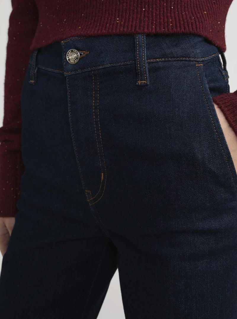 Straight Trouser Jeans-Denim-Uniquities