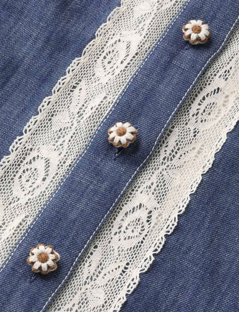 Awaken Denim Shirt-Tops/Blouses-Uniquities