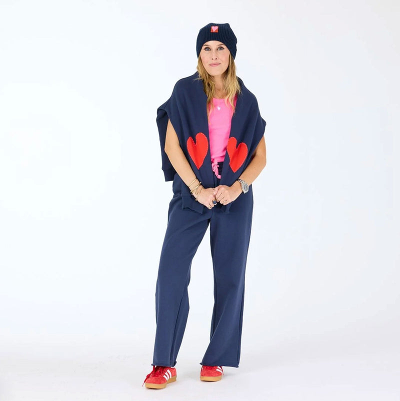 Benton Imperfect Heart Sweatshirt-Tee Shirts-Uniquities