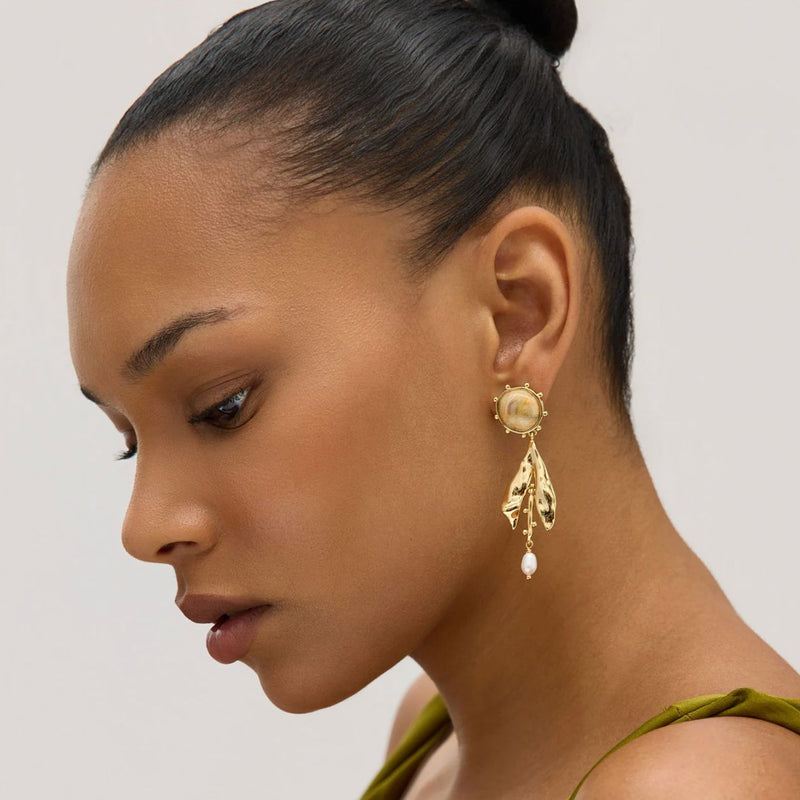 Della Earrings-Jewelry-Uniquities