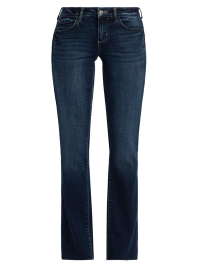 Sneeki Low Rise Straight Jeans-Denim-Uniquities