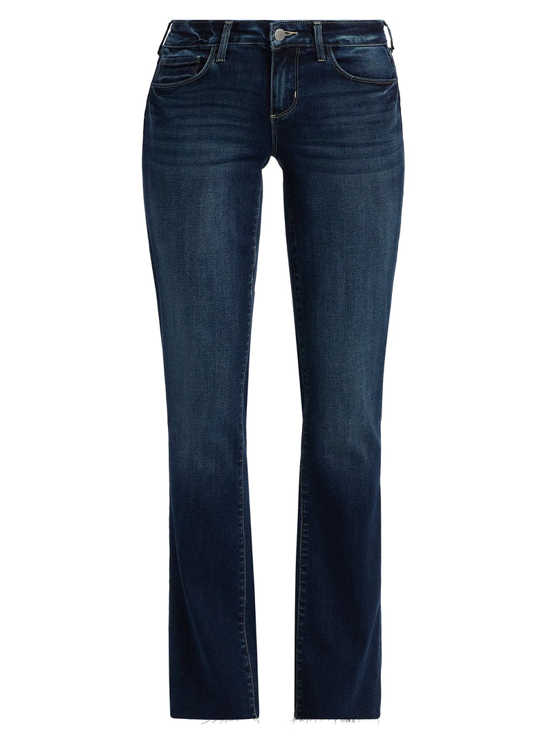 Sneeki Low Rise Straight Jeans-Denim-Uniquities