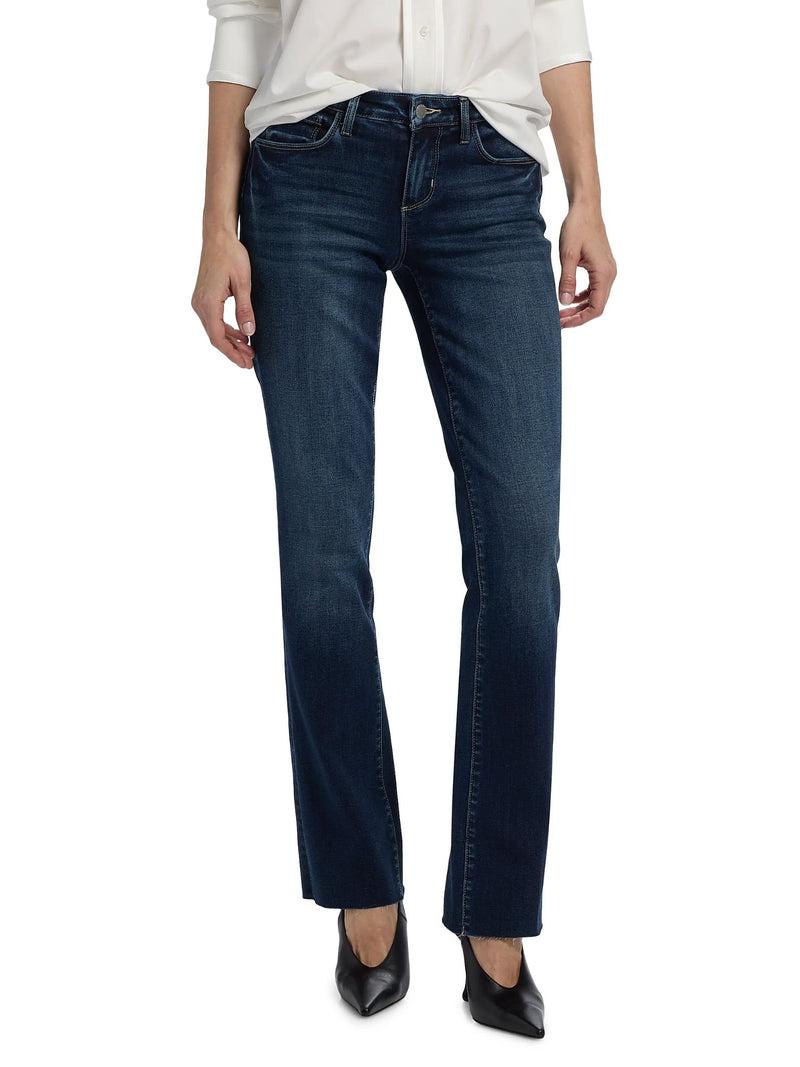 Sneeki Low Rise Straight Jeans-Denim-Uniquities