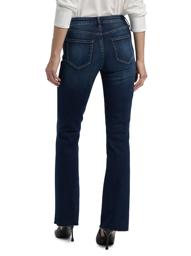 Sneeki Low Rise Straight Jeans-Denim-Uniquities