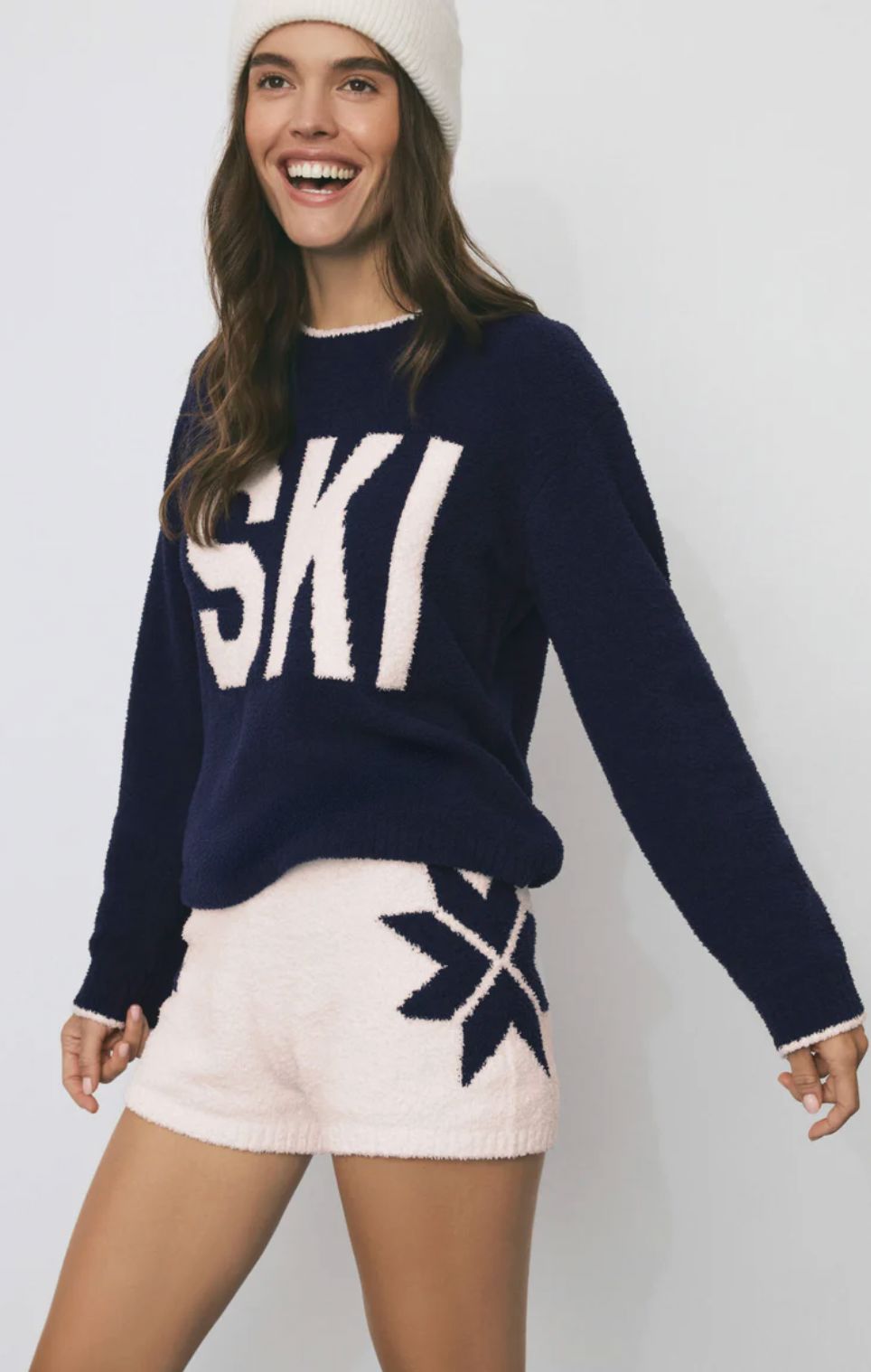 Fairisle Plush Short-Lounge-Uniquities