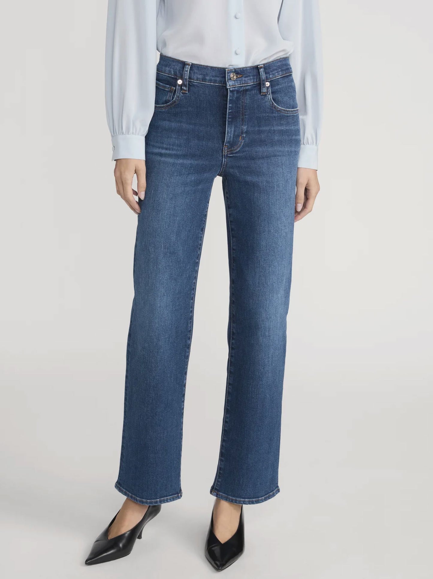 Mellow Jeans in Solace-Denim-Uniquities