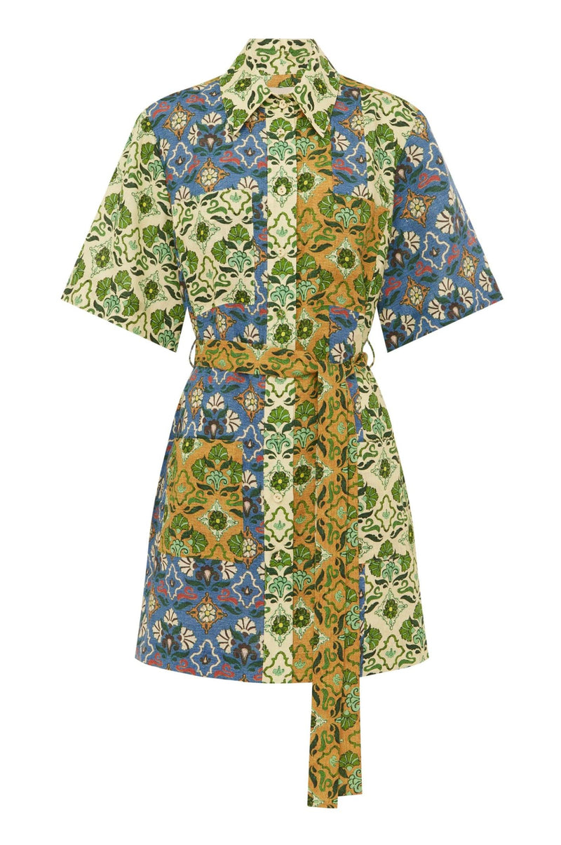 Ali Spliced Mini Dress-Dresses-Uniquities