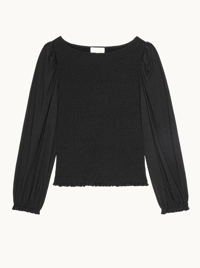 Aidan Smocked Blouse-Tops/Blouses-Uniquities