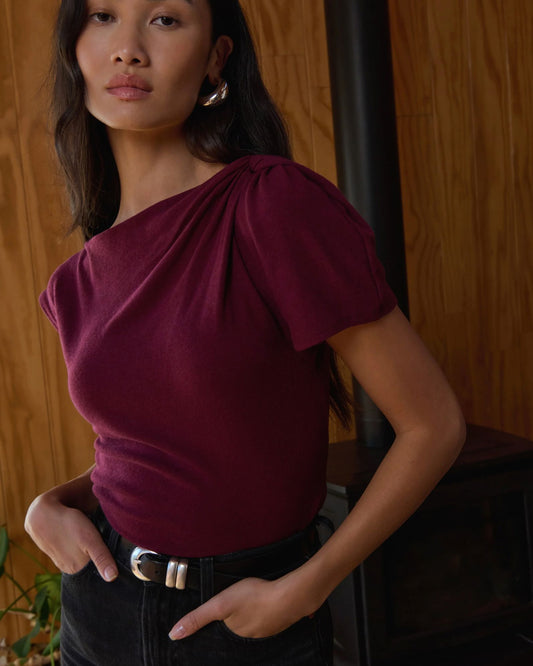 Rosie Knot Top-Tops/Blouses-Uniquities