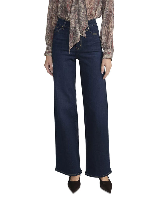 Le Slim Palazzo Jeans in Fairway-Denim-Uniquities