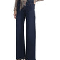 Le Slim Palazzo Jeans in Fairway-Denim-Uniquities