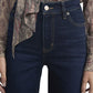 Le Slim Palazzo Jeans in Fairway-Denim-Uniquities