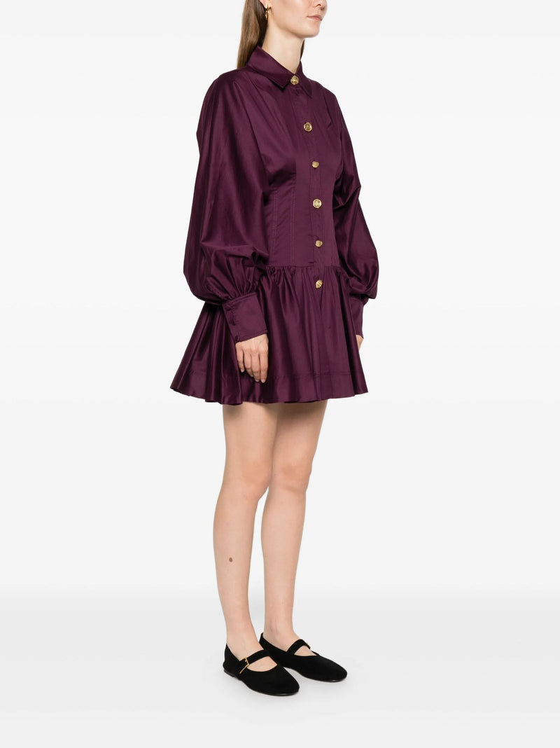 Alexa Long Sleeve Mini Dress-Dresses-Uniquities