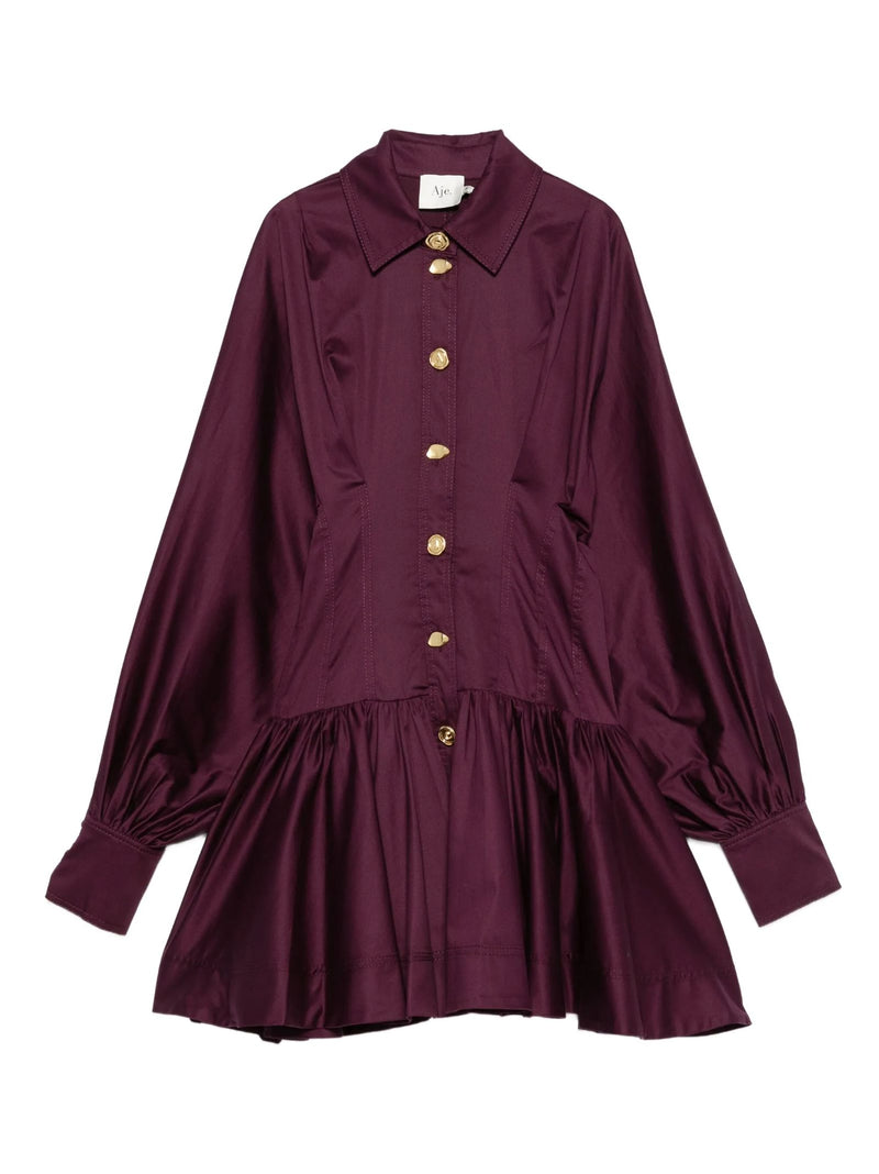 Alexa Long Sleeve Mini Dress-Dresses-Uniquities