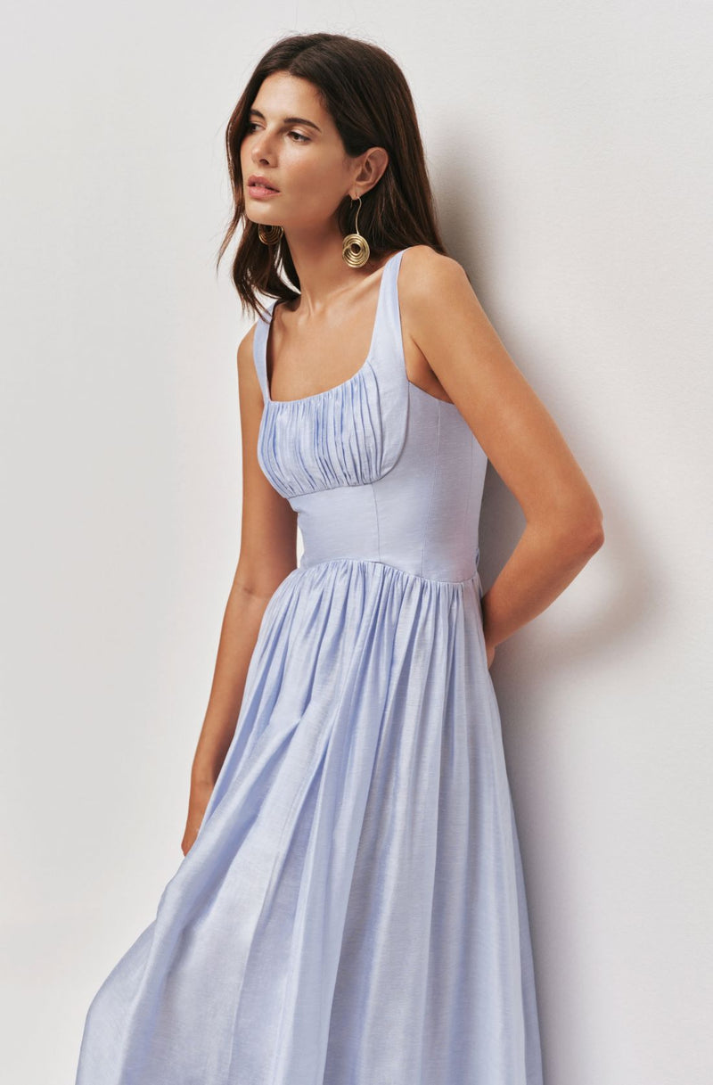 Mist Midi Dress-Dresses-Uniquities