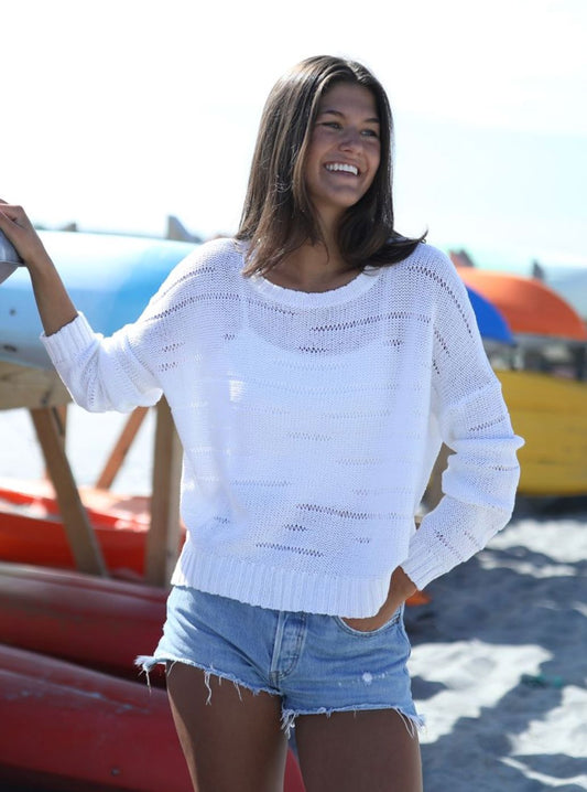 Shawn Distressed Sweater-Sweaters-Uniquities