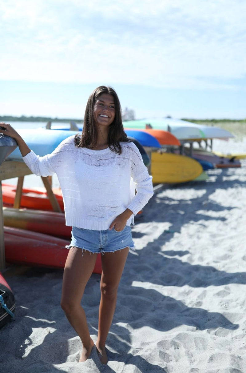 Shawn Distressed Sweater-Sweaters-Uniquities