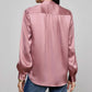 Bianca Band Collar Blouse-Tops/Blouses-Uniquities