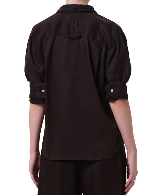 Kayla Shrunken Shirt-Tops/Blouses-Uniquities