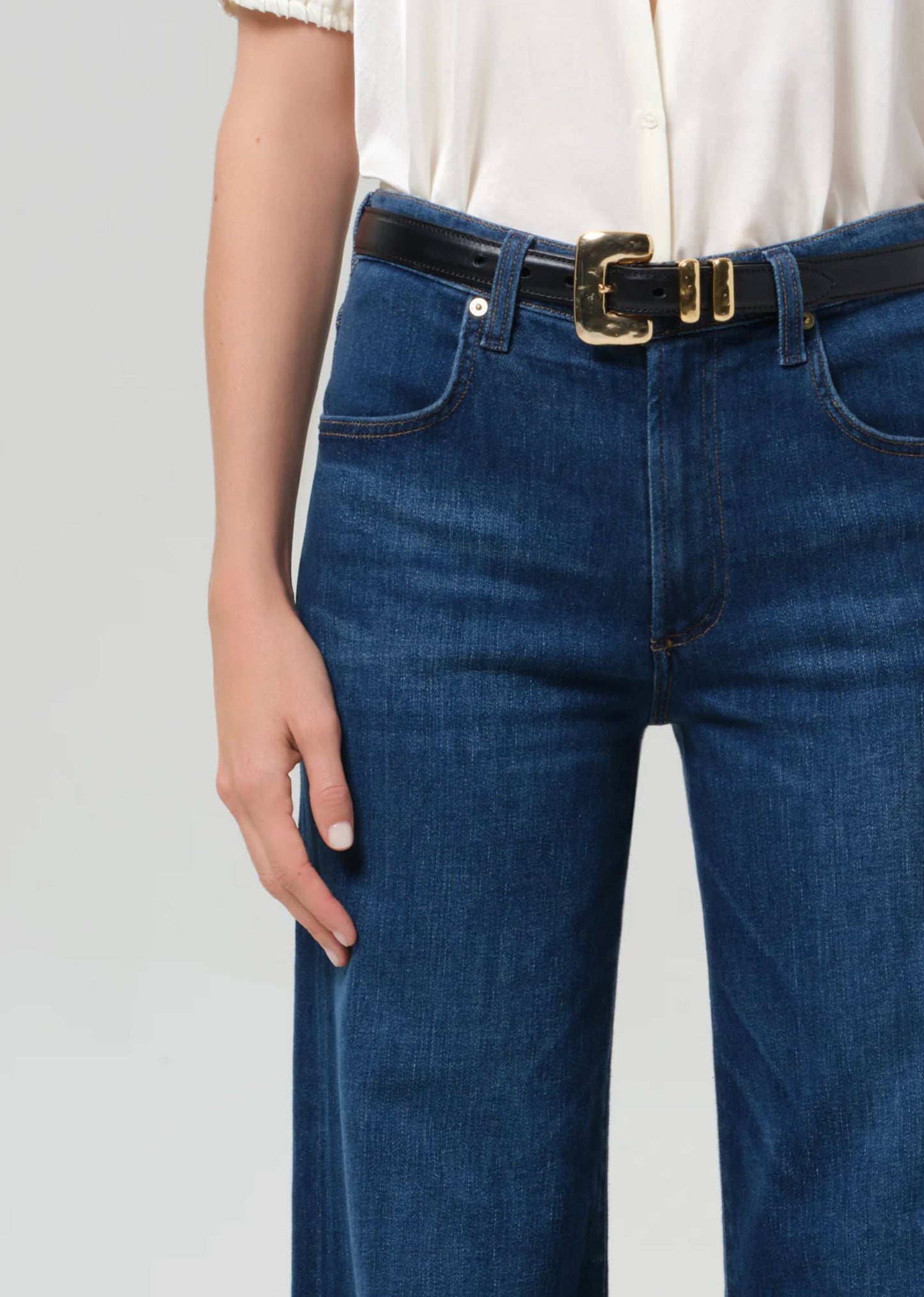 Annina 33" Jeans in Pierre-Denim-Uniquities