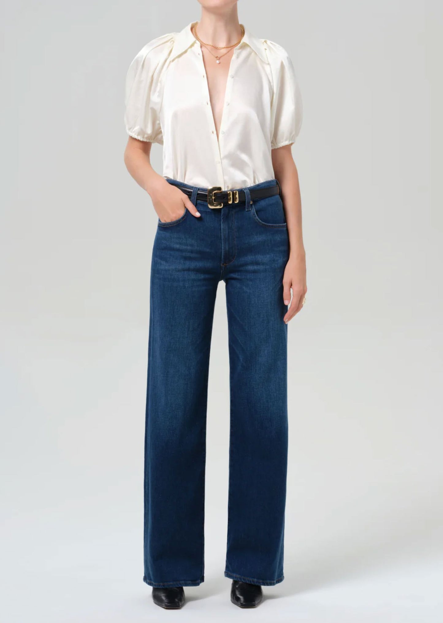 Annina 33" Jeans in Pierre-Denim-Uniquities