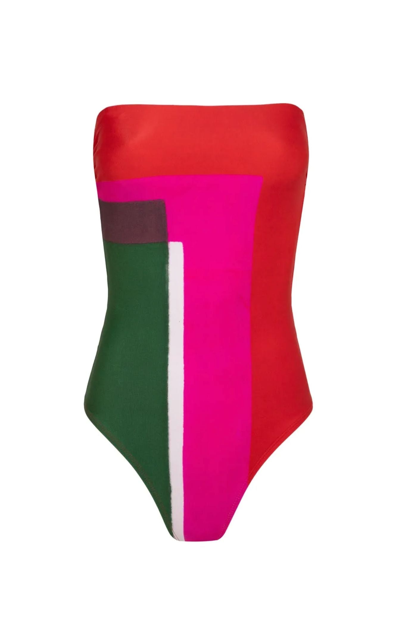 Bandeau One Piece-Swimwear-Uniquities