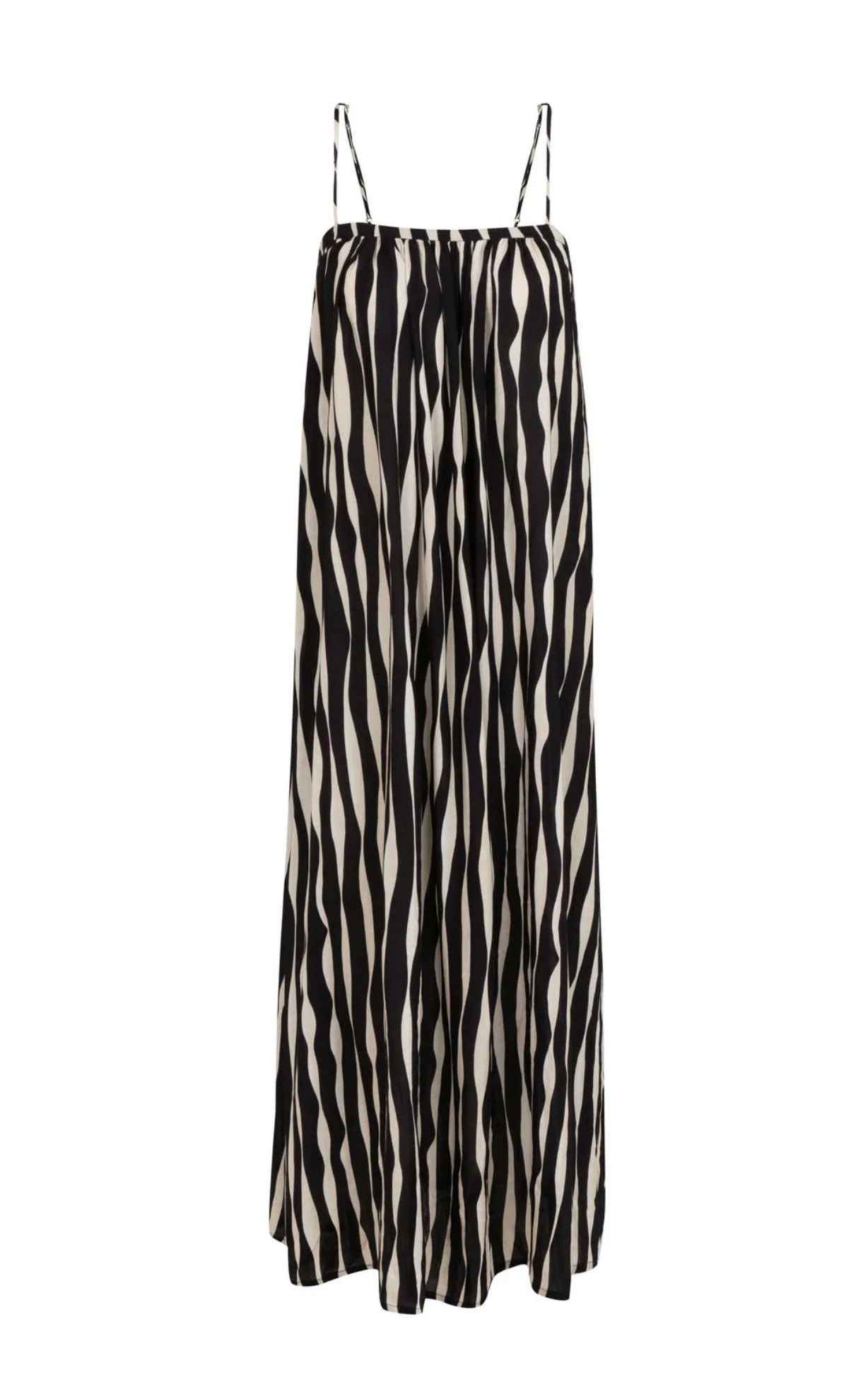 Square Neckline Dress-Dresses-Uniquities