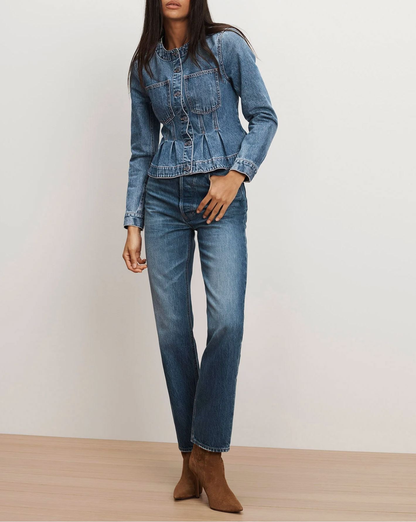 Zahara Peplum Jacket – Uniquities