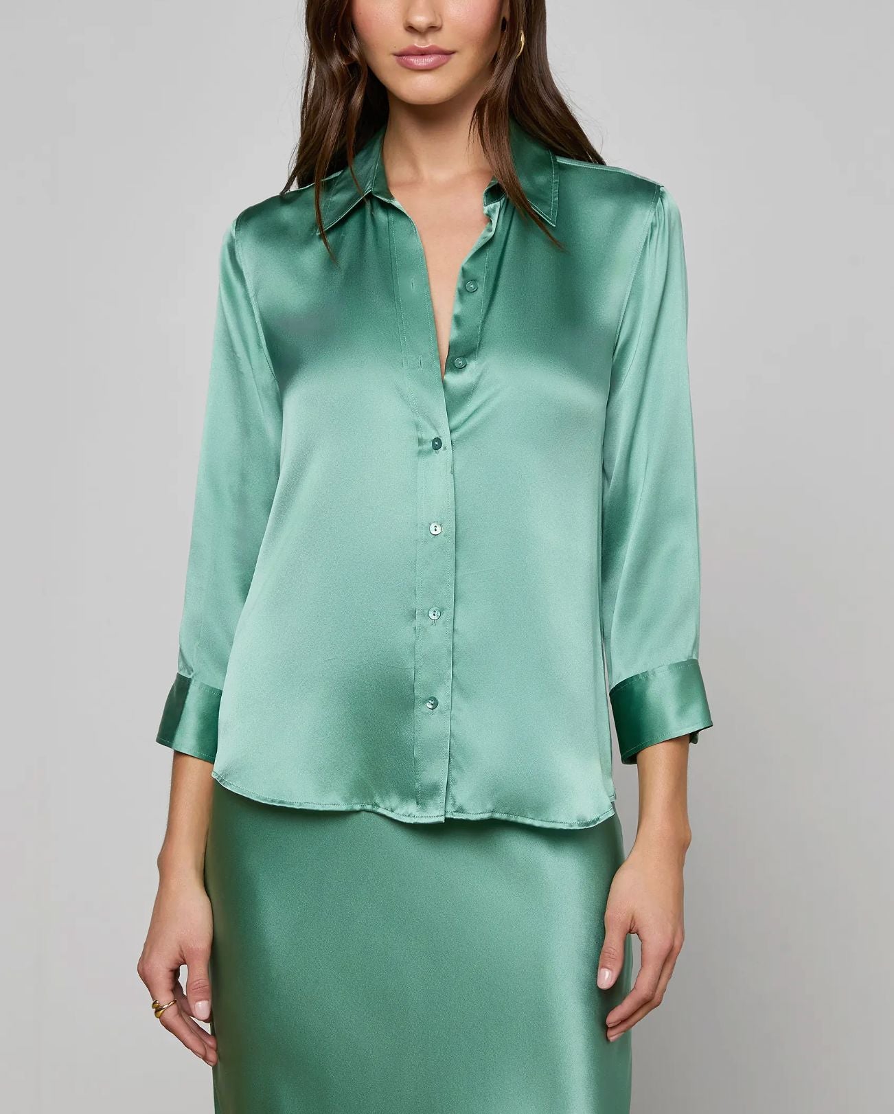 Dani 3/4 Sleeve Blouse-Tops/Blouses-Uniquities