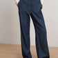 Taylor High Rise Wide Leg Jeans-Denim-Uniquities