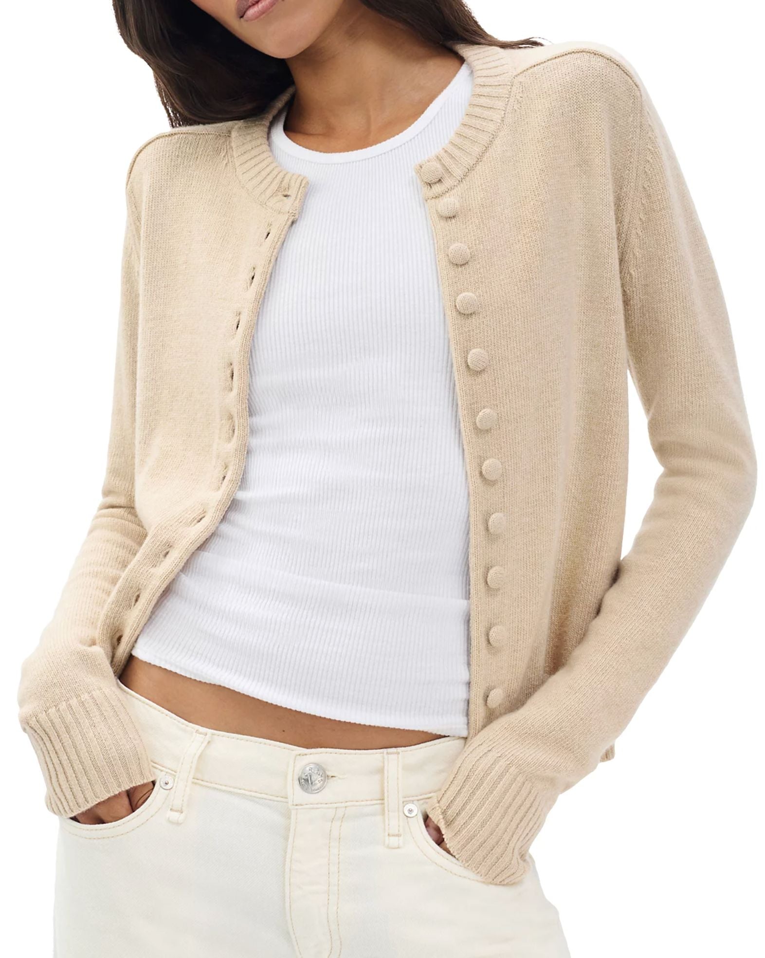 Wallace Crew Cardigan-Sweaters-Uniquities