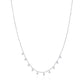 14k Bezel Layering Necklace-Jewelry-Uniquities