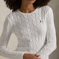 Julianna Cable Knit Sweater-Sweaters-Uniquities