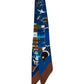 Twilly Scarf Blue/Brown-Accessories-Uniquities