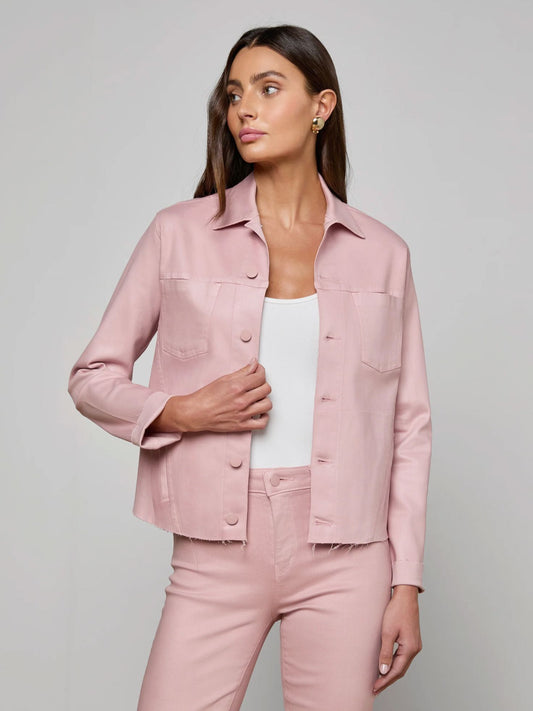 Janelle Slim Raw Jacket-Jackets-Uniquities