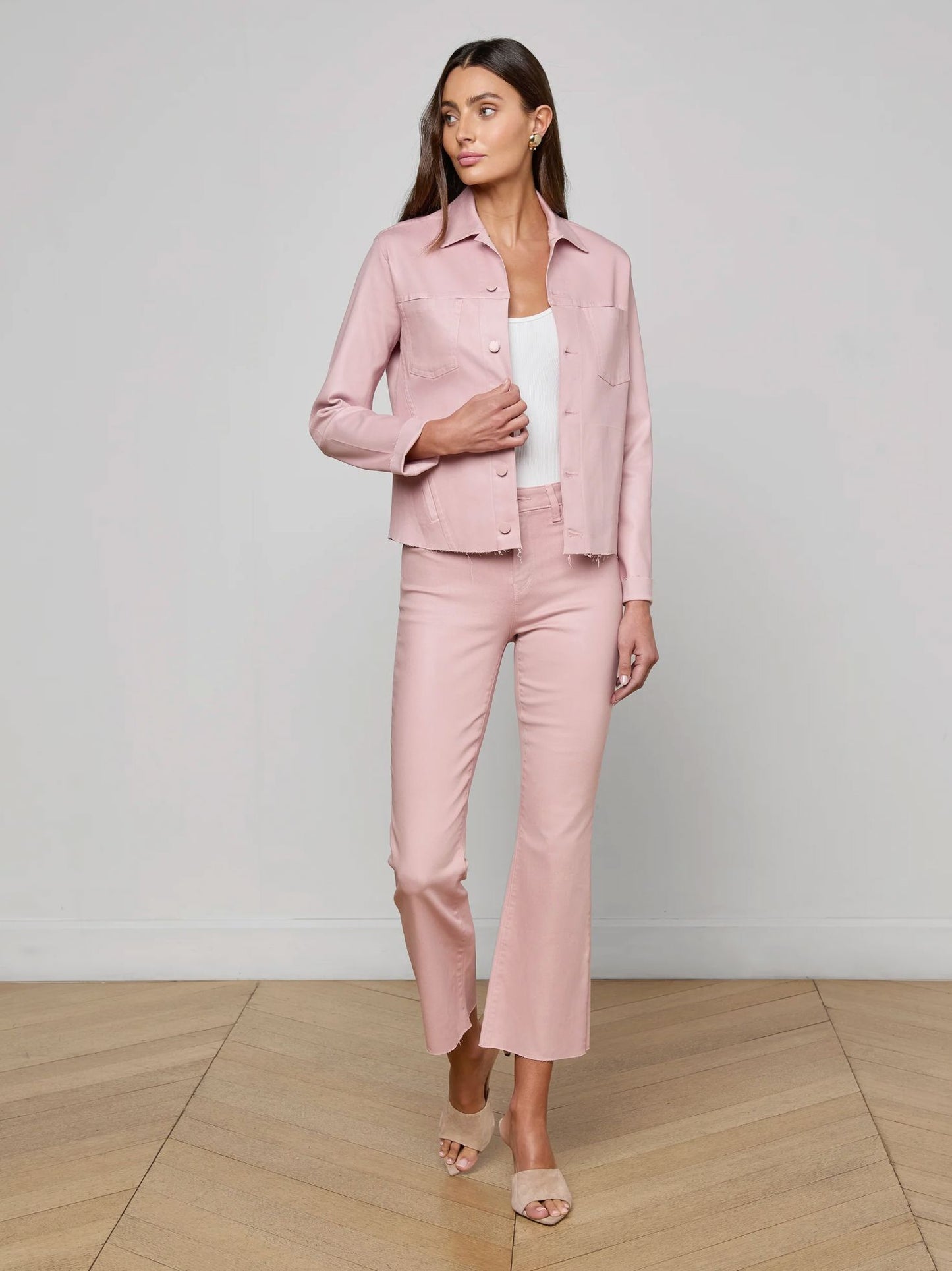 Janelle Slim Raw Jacket-Jackets-Uniquities